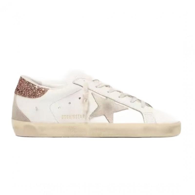 Scarpe da Ginnastica Loafer Donna Stampa Stelle Usurata Tacco Basso Comode Casual con Suola in Gomma