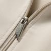 Men's Casual And Fashionable Long-sleeved Lapel Solid Color Zipper Jacket Long Pants Sportswear Set