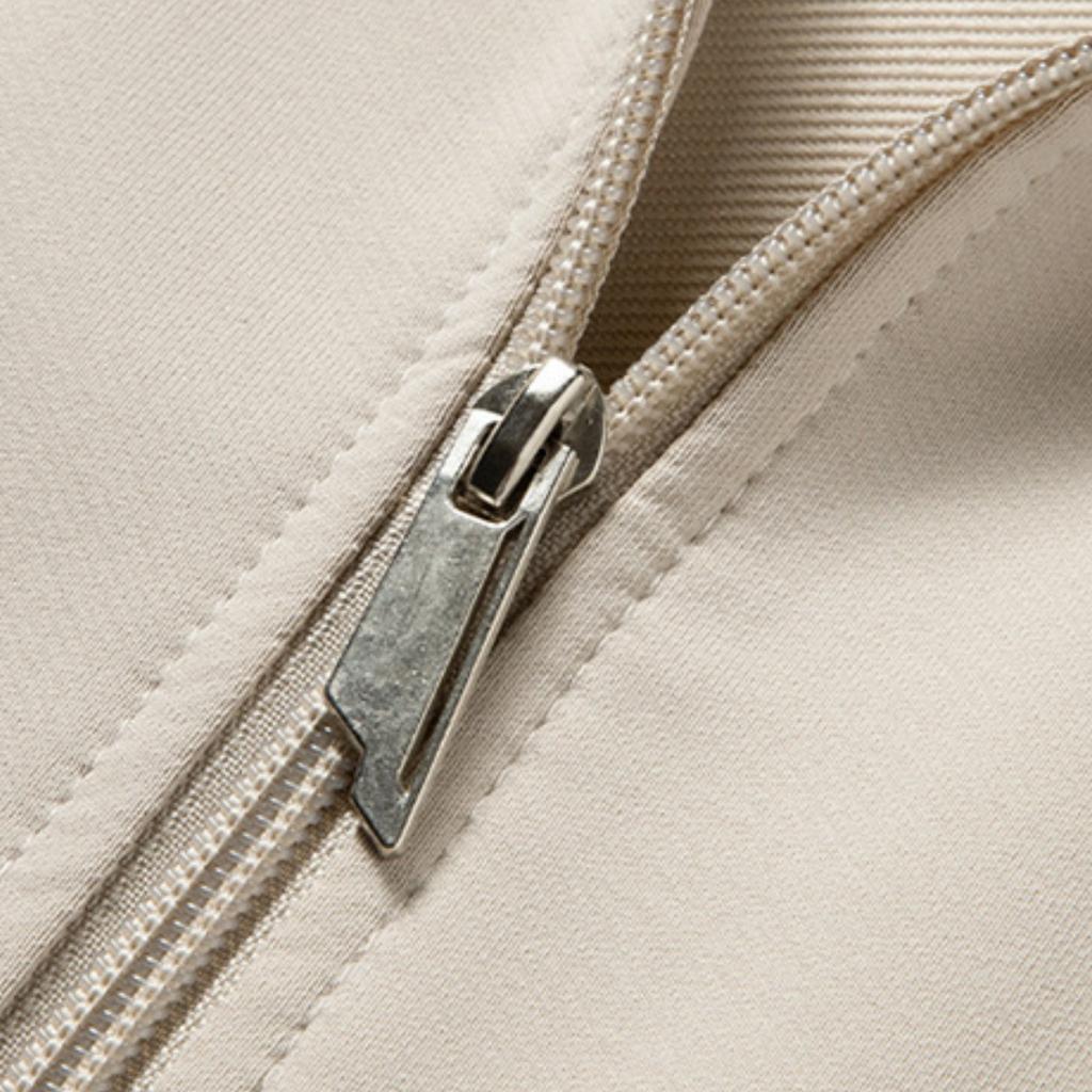 Men's Casual And Fashionable Long-sleeved Lapel Solid Color Zipper Jacket Long Pants Sportswear Set