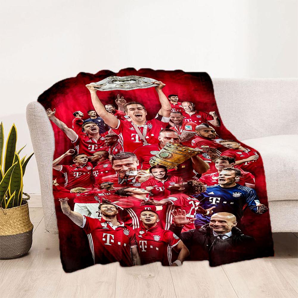 Bayern Munich Blanket Soft Warm Cozy Suitable for Seaside Couch Livingroom for All Seasons Modern Best Holiday Gift for Friends Family
