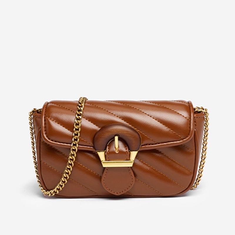 IELGY fashion chain design sense messenger mini handbag
