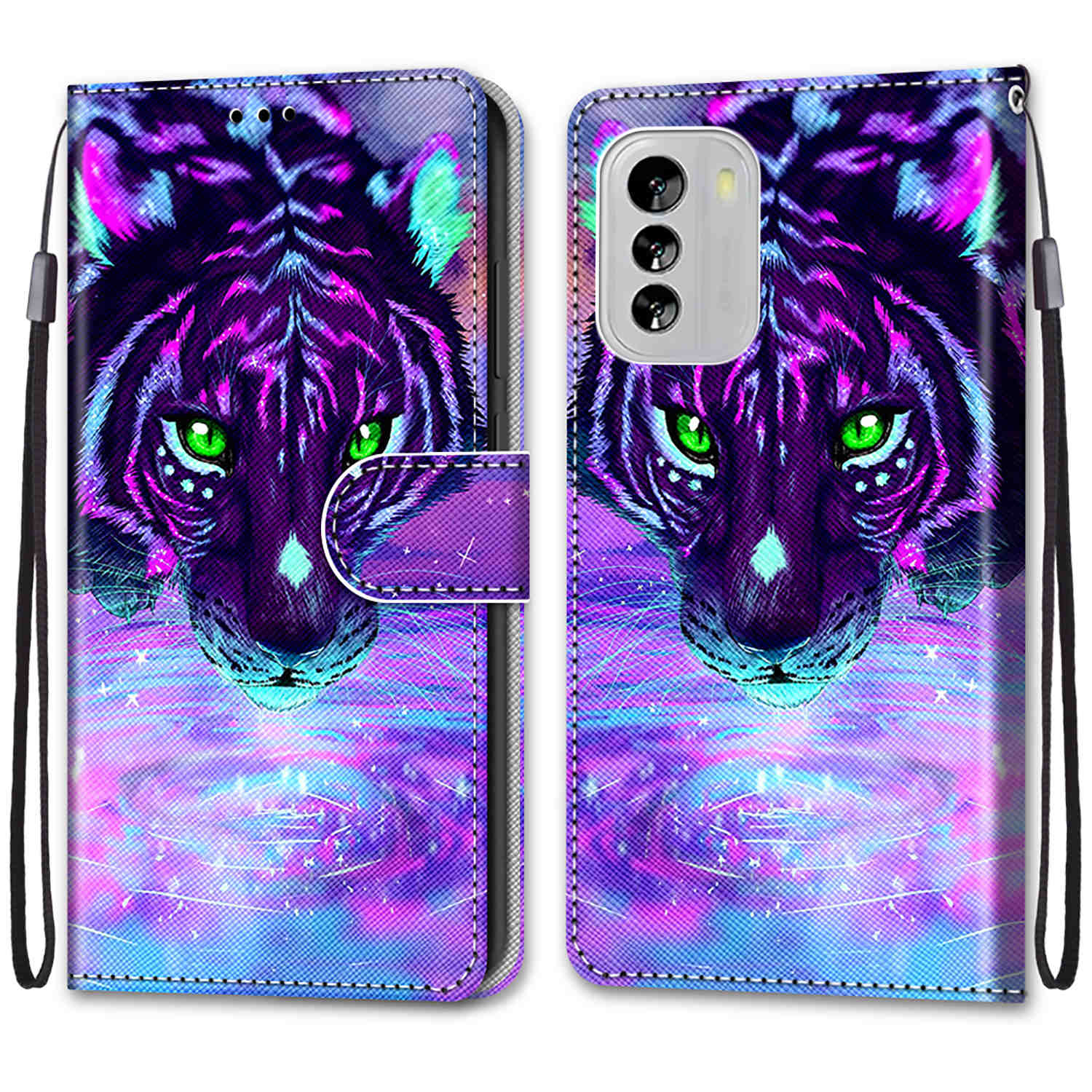 

Розкішний розписний шкіряний чохол Wallet Book Style Protective Cover для Nokia G42/Nokia G310 5G/Nokia C32 C12/Nokia G60/Nokia G21 G11/Nokia C01 Plus Nokia C01 Plus