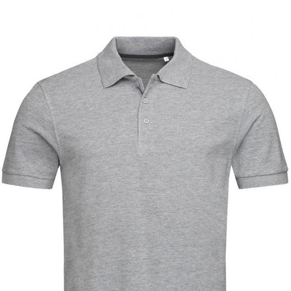 Stedman Mens Lux Heather Polo Shirt