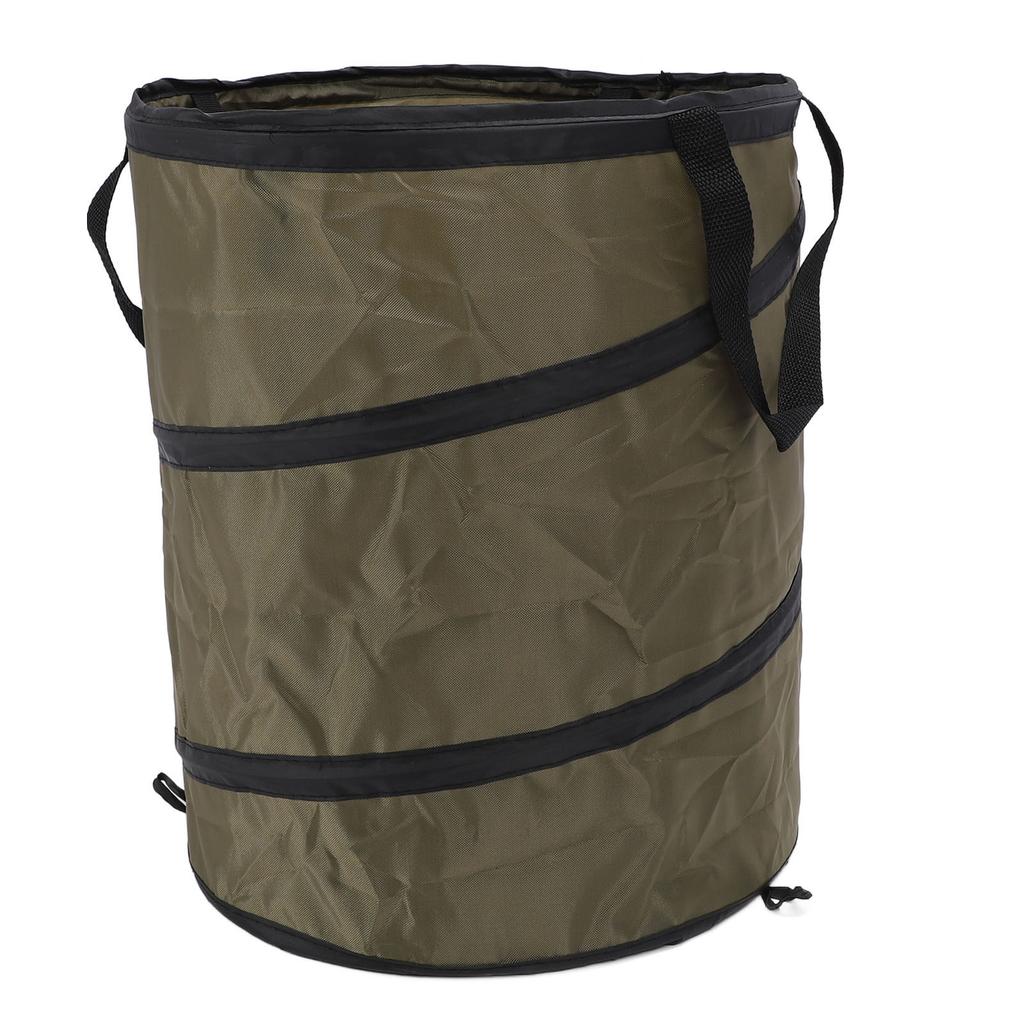 37L Medium Size Camping Trash Can Folding Storage Bin Portable Trash Can for Picnic Camping Outdoor