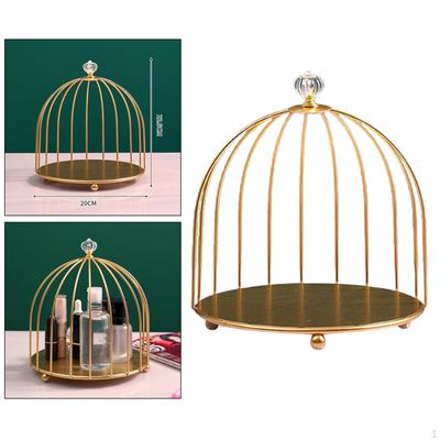 Cage Shaped Cakes Cupcakes Display & Serving Stand, Dresser Cosmetic Perfume Skincare Storage