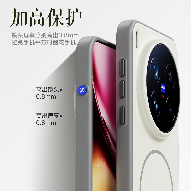 For Vivo X300S Case X300 Pro Protection Magnetic Circle Protector Mobile Phone Case Cover