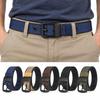 Alloy Pin-Buckle Pin Buckle Belt Unisex Imitation Nylon Weave Belt  For Jeans Cargo Pants