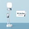 Multifunctional Desktop Phone Bracket with Fill Light – Portable, Retractable for Live Streaming
