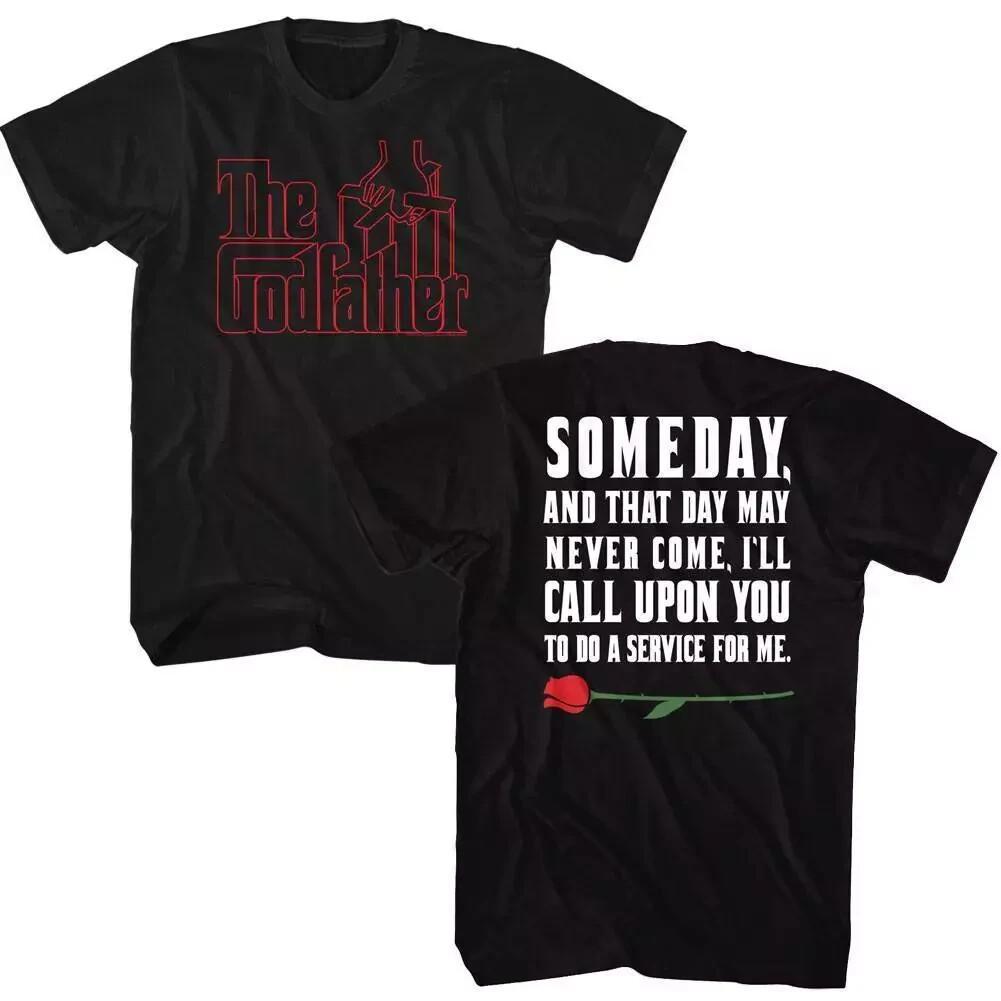 Godfather Someday I ll Call Upon You Men T Shirt XXL