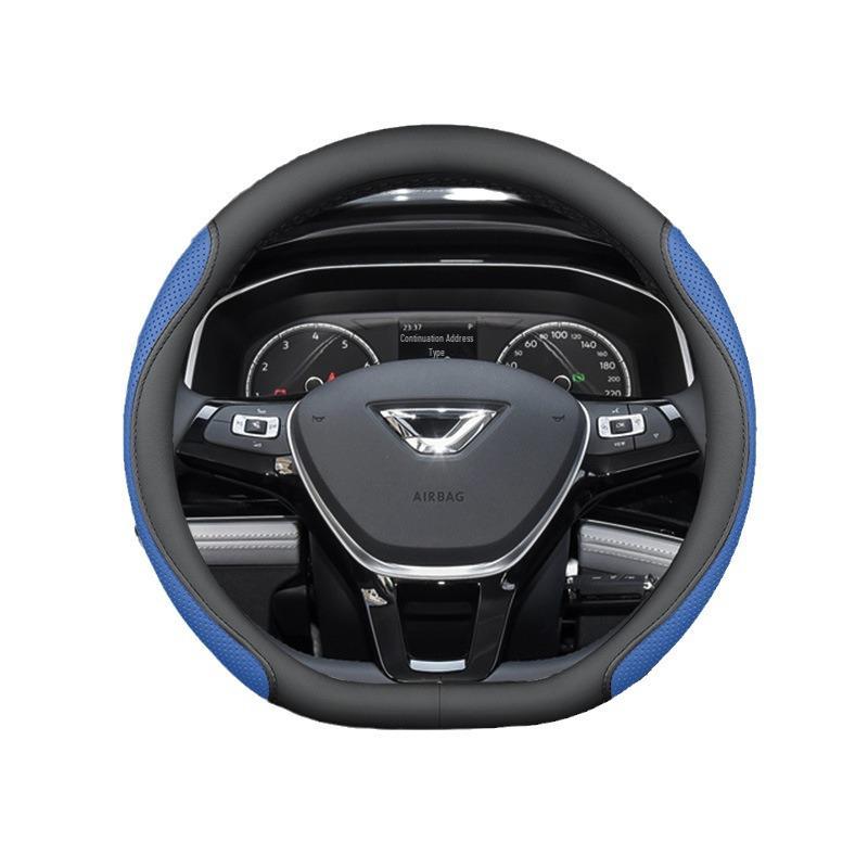 Universal Non-Slip Steering Wheel Cover for Jetta VS5, VS7, VA3 - Lightweight, Ultra-Thin, All-Season.