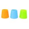 3pcs Bottle Attachment Shower Head Soft Silicone Bottle Shower Nozzle for Outdoor Use