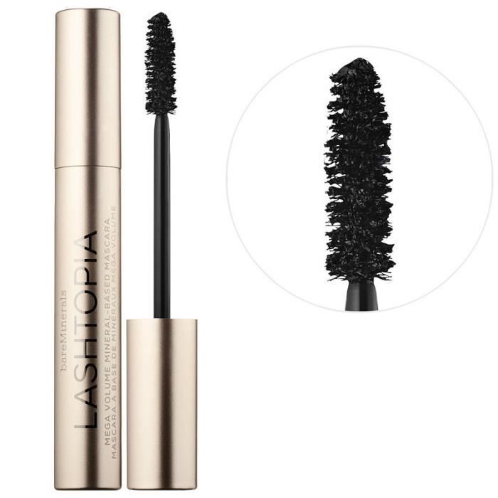 Mascara - BAREMINERALS - LASHTOPIA - Noir - 12 Ml - Non Waterproof