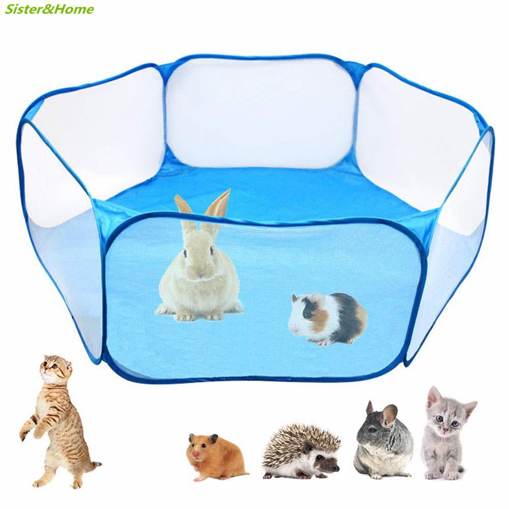 transparent pet playpen