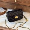 New Niche Design Xiaoxiang Embroidery Thread Chain Small Square Bag Versatile Single Shoulder Crossbody Women's Bag