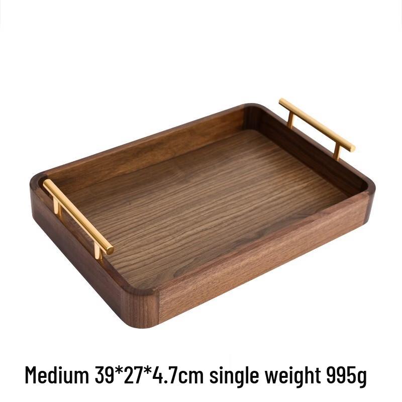 North American Black Walnut Wood Tea Tray