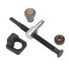 2 Set Chain Bar Tensioner Adjuster Kit Iron Aluminum Chainsaw Tensioner Repair Assembly Kit for CS370 CS400 CS4200ES