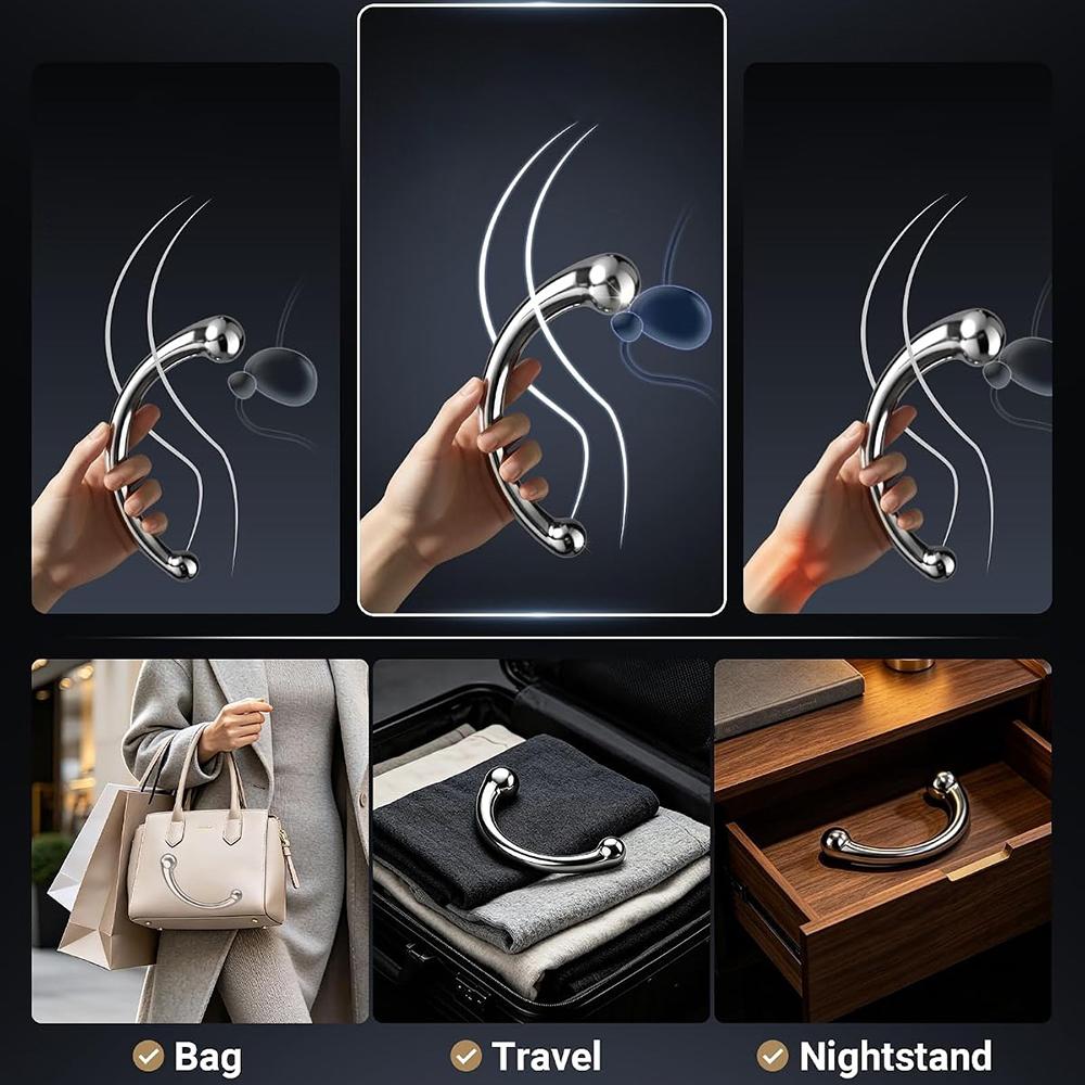 Metall Vibrierender Dildo G-Punkt Stab Prostata Massage Stift Penis P-Punkt Stimulator Analer Dildo Stecker Sexspielzeug für Männer Frauen Edelstahl