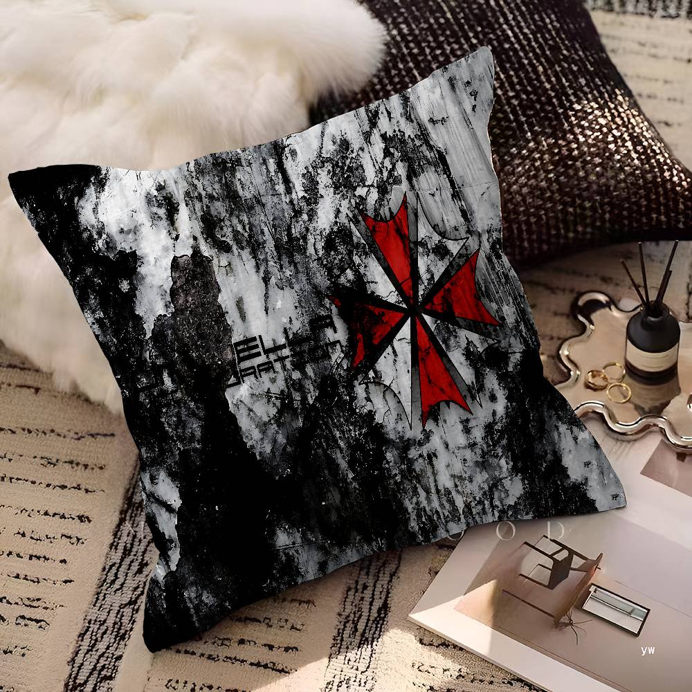 Game E-Evils Cool R-Resident Cushion Cover Polyester Sofa Cushions Decorative Throw Pillows Home Decoration Pillowcover
