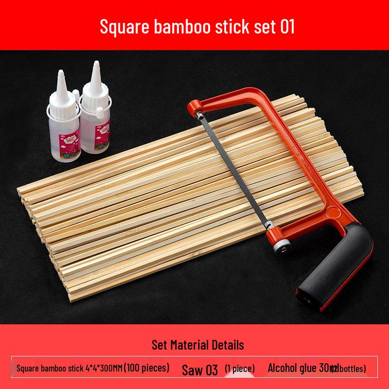 DIY Bamboo Architectural Model Rods
