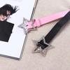 Leather Zinc Zinc Alloy Width Waist Belt Corset Belt Adjustable Waistband Star Buckle Belt Women Waist Belt