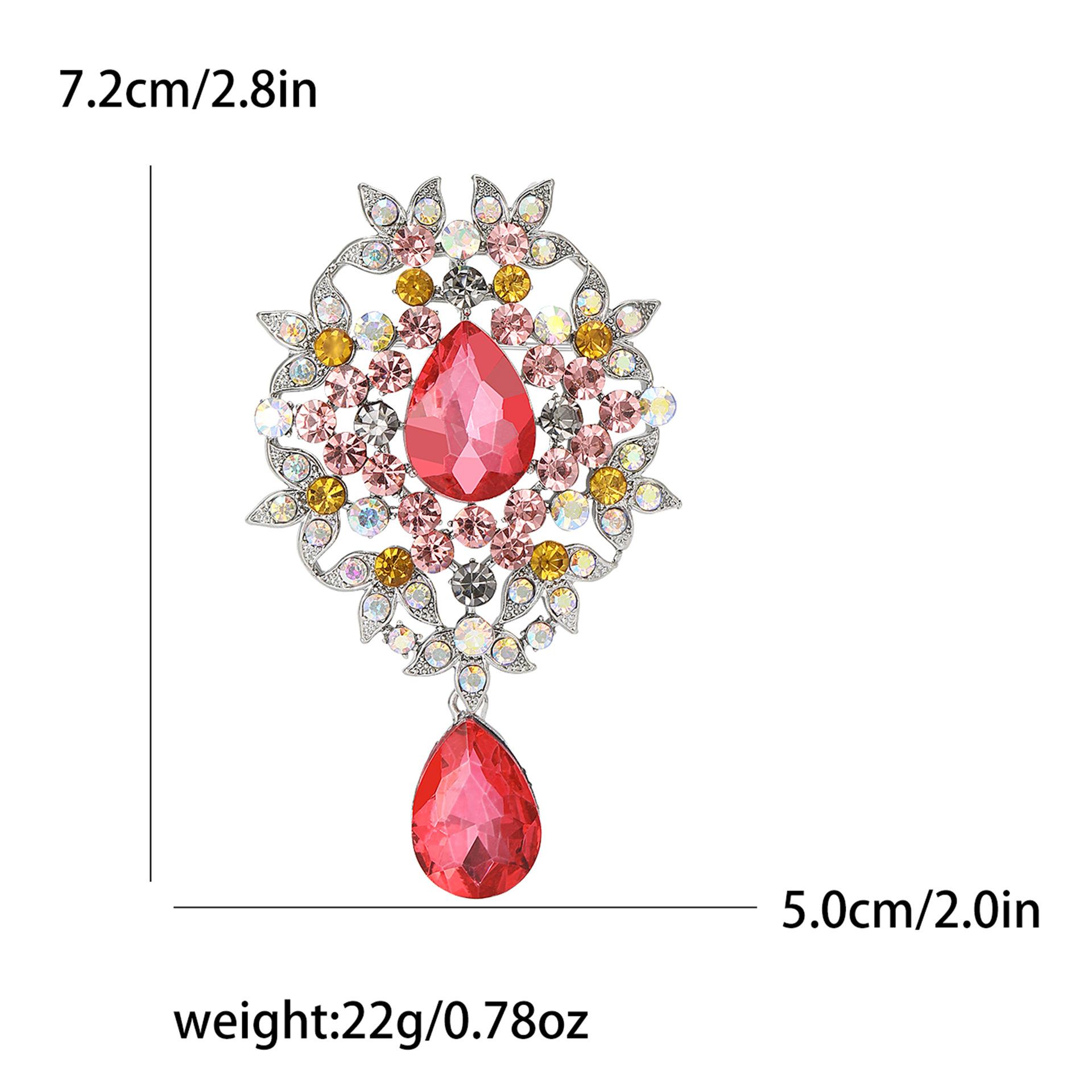 

Винтажный сплав маленькая подвеска стеклянная брошь темперамент универсальная женская одежда корсаж ювелирные изделия булавка