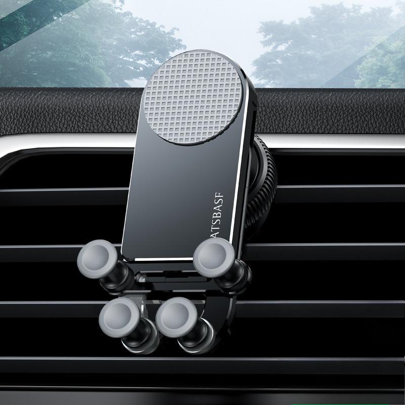 Car Phone Holder Stand Mount Bracket Dashboard Air Vent Suction Cup With 360°Rotate For Foldable Phone