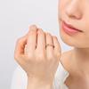 Canal4℃ Silver Pairing Rings (Women's) Size 9 151644441003