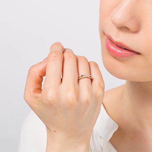 Canal4℃ Silver Pairing Rings (Women's) Size 9 151644441003