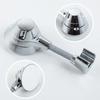 Suction Cup Shower Holder Adjustable Shower Head Holder Nozzle Handheld Holder Punch-Free Multi Angle Rotation Shower Bracket
