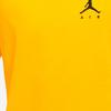 Jordan Solid Color Logo Casual Sports Short Sleeve T-Shirt Men Tops Yellow DA6800-739