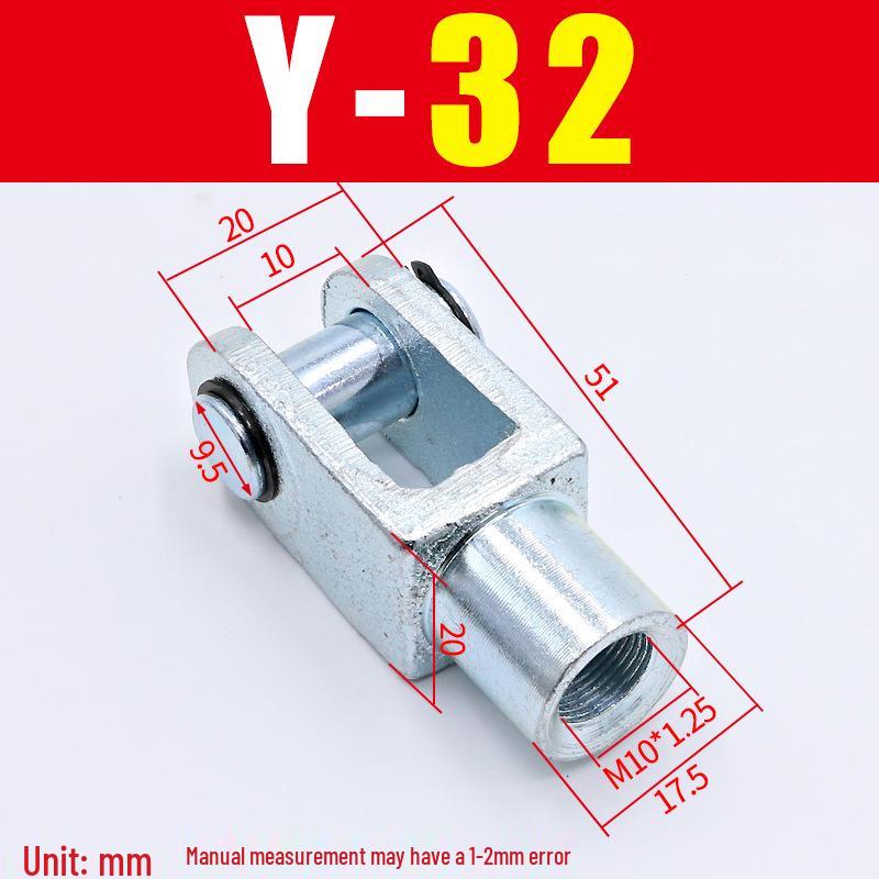 MAL Mini Cylinder Y-type Bracket Mounting Base Flange Connector SDB Foot