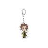 55MM Anime World Trigger Keychain Kuga Yuma/Jin Yuichi Key Chain Acrylic Model Plate Christmas Gifts