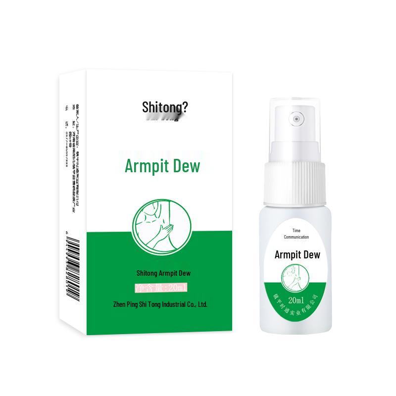 Shitong Anti-Sweat Deodorant Spray - 20ml Long-lasting Underarm Fragrance Neutralizer 20ml