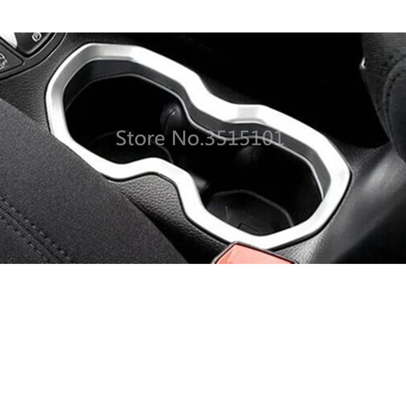 For Jeep Renegade 2016 2017 2018    Trim Lamp Center Console Middle Rear Back Tail Cup Gear Armrest Box Frame Stick