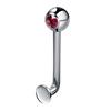 1Pc Steel Fashion Stainless Ring Genital Vertical Barbell Body Piercing Jewelry Gift
