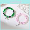 Wicked Star Magnet Couple Charm Bracelet Handmade Alloy For Valentine Gift
