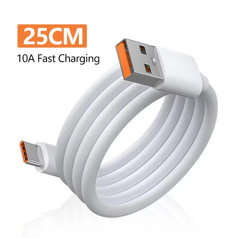 111W 11A USB Type C Cable Fast Charging Cable For Huawei P11 Honor Xiaomi Redmi Samsung Android Phone Quick Charge Data Sync