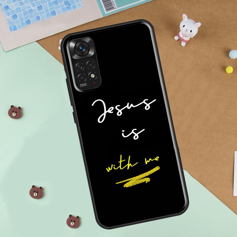 Faith Christian Religious Jesus Phone Case For Xiaomi Redmi Note 12 8 9 10 11 Pro 8T 9S 10S 11S 12S 10A 9C 10C 12C Cover