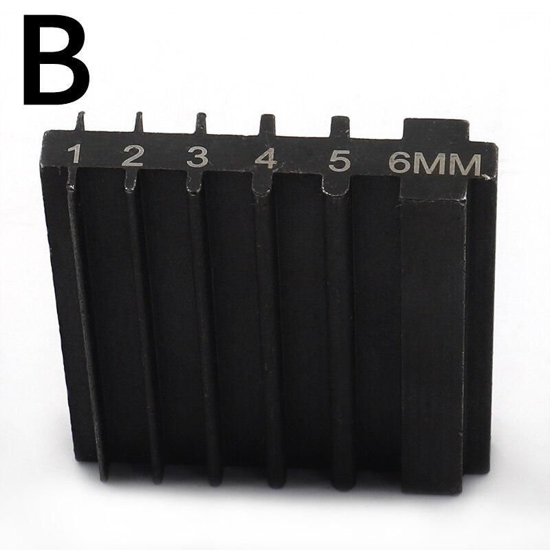 

DIY кожаный инструмент ручной работы, стальные двухсторонние инструменты для ремонта, для заточки ножей, широкая лопата, обрезной станок, резка кожи, ремесло B