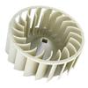 Universal Dryer Blower Wheel Enhanced Airflow Performances Heat Resistant ABS Texture Fits Multiple Equipment Models