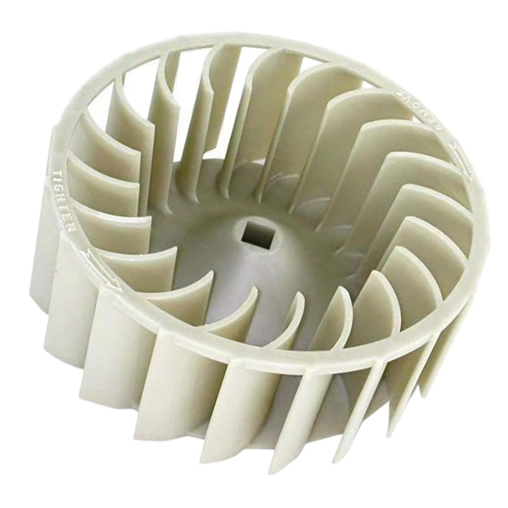 Universal Dryer Blower Wheel Enhanced Airflow Performances Heat Resistant ABS Texture Fits Multiple Equipment Models
