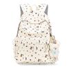Schoolbag Korean version ins cartoon kitten backpack female college style student schoolbag cute sweet bow casual backpack