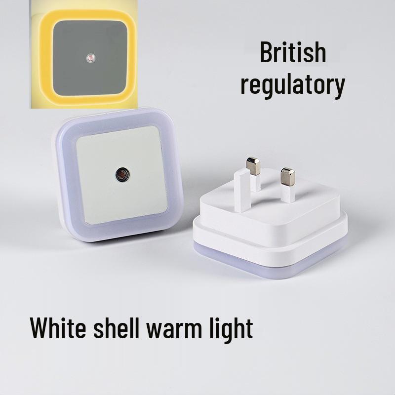 LED Sensor Night Light - Eye-Friendly Sleep Light for Bedroom and Nursery