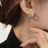 Elegant Gold Metal Hoop Ear Cuffs - High-End Niche Design