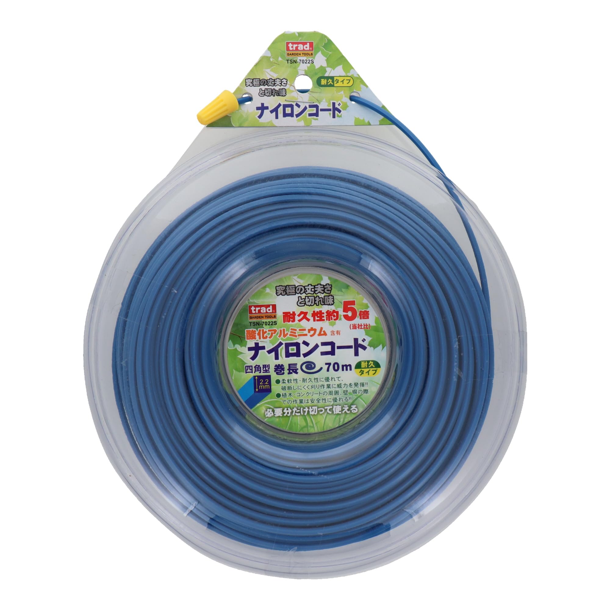 

Sankyo Corporation trad nylon cord aluminum oxide square 70m 2.2mm TSN-7022S