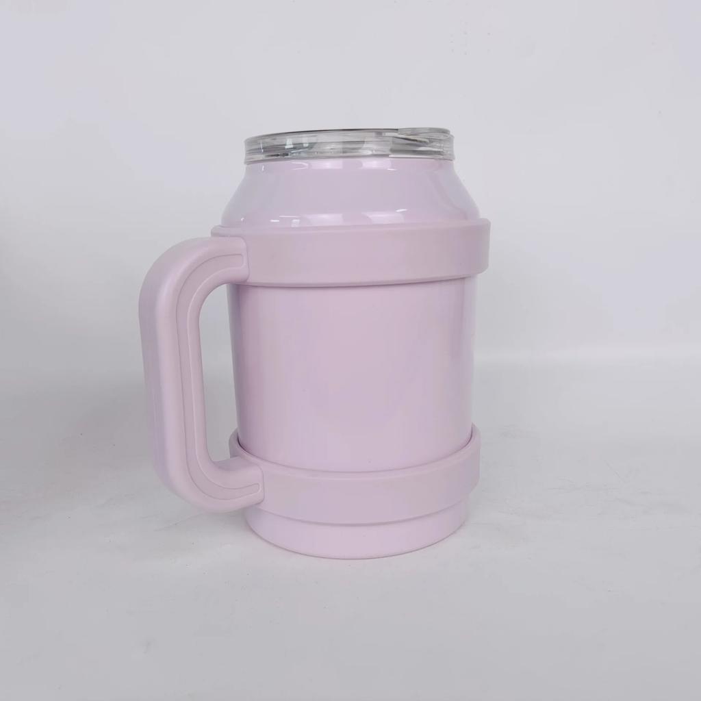 Tazza Termica Portatile da 50 oz in Acciaio Inossidabile 304, Tumbler, Borraccia Termica da Esterno, Borraccia Sottovuoto per Freddo e Caldo, Borraccia Sportiva con Cannuccia