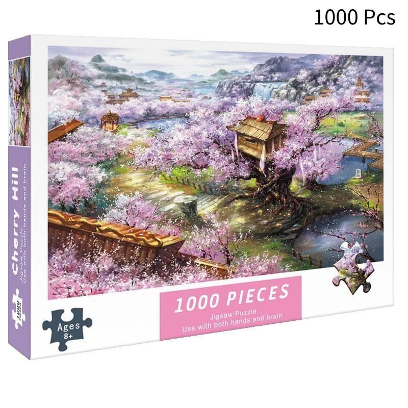 Entzückendes 1000-Teile-Puzzle für Erwachsene Hoher Schwierigkeitsgrad Stressabbau Geschenk für Mädchen