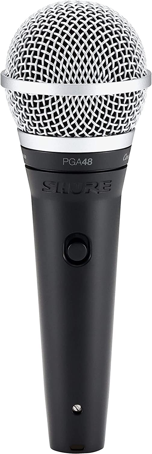 

SHURE Dynamic Vocal кабель у комплекті Чорна гарантія 2 мікрофона Кардіоїдний/з перемикачем/XLR-XLR PGA48-XLR-J [/Роки виробника] чорний