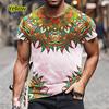Summer 3d Abstract Print Short Sleeve T-shirt Unisex's Casual Creativity T-shirt