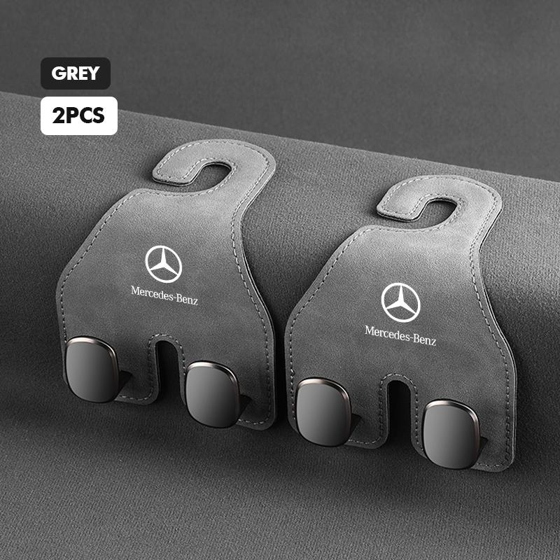 FA03Car Seat Back Hook Hanger Pouch Clothes Hanging Fastener Clip For Mercedes Benz CLK GLC W212 C200 C300 W203 W204 W205 W169 W176